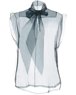 Marc Jacobs Top Nylon, Silk - Blue
