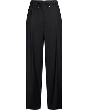 Moncler Pants Virgin Wool - Black
