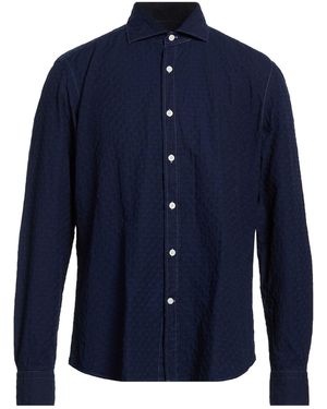 Ghirardelli Washed Shirt Cotton - Blue