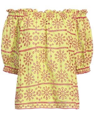 Clips Top Cotton, Polyester - Yellow