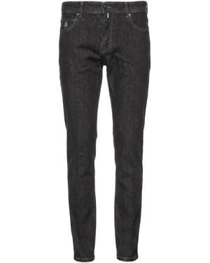 Luigi Borrelli Napoli Jeans Polyester, Cotton - Gray