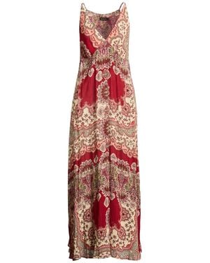 Miss Bikini Maxi Dress Viscose - Red
