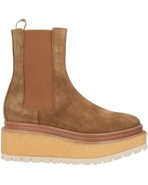 Pierre Hardy Ankle Boots Leather - Brown