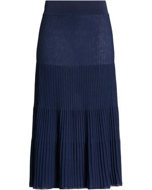 Daniele Fiesoli Midi Skirt Cotton - Blue