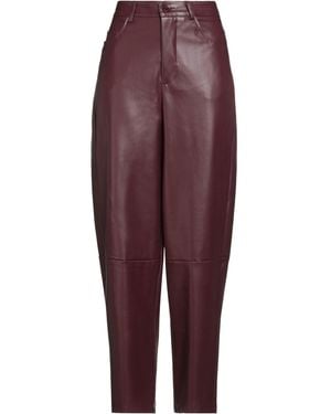 Kontatto Pants Polyester, Polyurethane - Purple