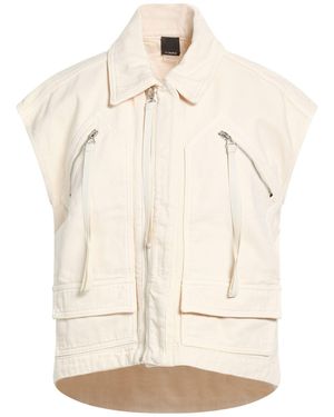 Pinko Ivory Jacket Cotton - Natural
