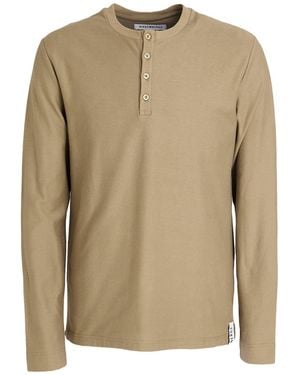 Bikkembergs Khaki T-Shirt Cotton - Natural