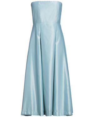Siste's Sky Midi Dress Polyester - Blue