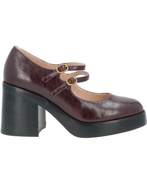 Twinset Court Shoes - Brown