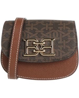 Bally Dark Cross-Body Bag Textile Fibers - Brown