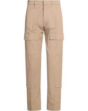 Gaelle Paris Trousers Cotton, Elastane - Natural