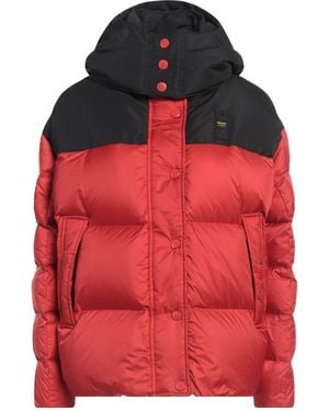 Blauer Puffer - Red
