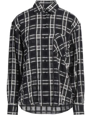 Xacus Shirt Cotton, Wool, Elastane - Black