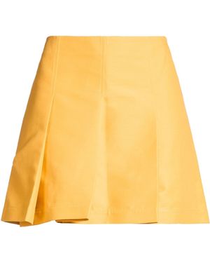 Marni Marigold Mini Skirt Cotton - Yellow