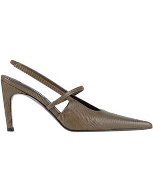 TOTEME Military Pumps Leather - Green