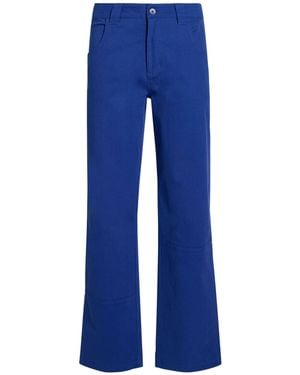 Thinking Mu Bright Pants Cotton, Elastane - Blue