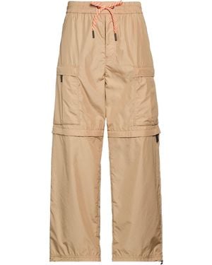 Moncler Camel Trousers Polyester - Natural