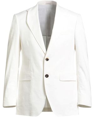 SAULINA Milano Blazer Linen, Cotton, Elastomultiester - White