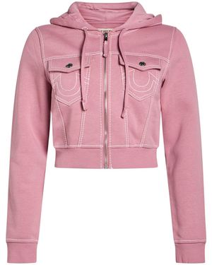 TRUE RELIGION Sweatshirts - Pink