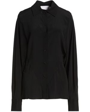 Erika Cavallini Semi Couture Hemd - Schwarz