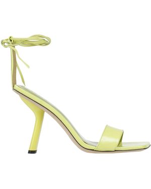 BY FAR Sandals Leather - Metallic