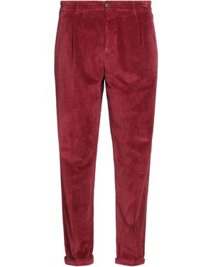 40weft Pants Cotton, Modal, Elastane - Red