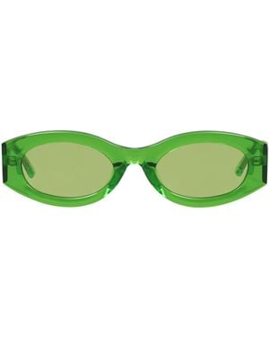 The Attico Sonnenbrille - Grün