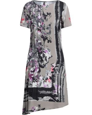 Manila Grace Midi Dress - Grey