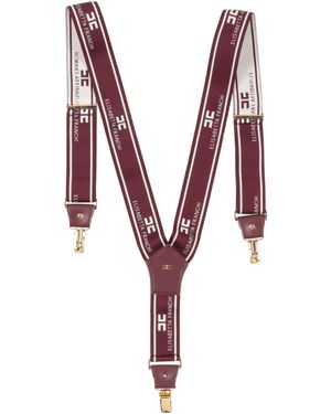 Elisabetta Franchi Braces - Red