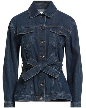 Caractere Denim Outerwear Cotton - Blue