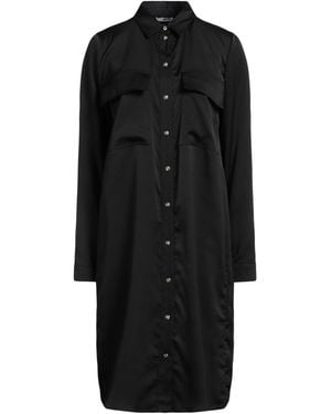 Just Cavalli Midi Dress Polyester - Black