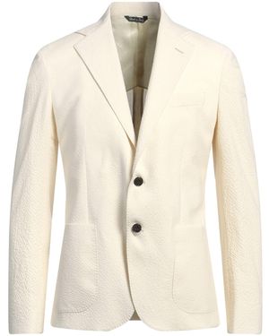 Brian Dales Natural Low Impact Ivory Blazer Cotton, Elastane, Nylon