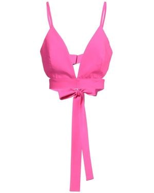 Tonello Fuchsia Top Virgin Wool, Elastane - Pink