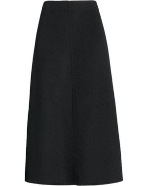 Xandres Midi Skirt Wool, Polyester - Black