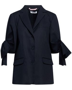 Vivetta Blazer Cotton, Elastane - Blue
