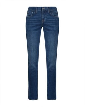 7 For All Mankind Jeans Cotton, Polyester, Elastane - Blue