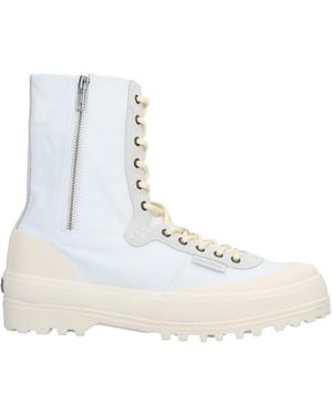 PAURA x SUPERGA Stiefelette - Weiß