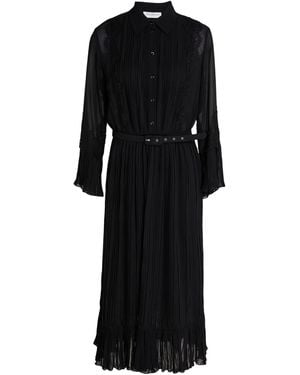 ERMANNO FIRENZE Midi Dress Polyester - Black