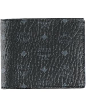 MCM Wallet Leather - Gray