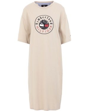TOMMY HILFIGER x TIMBERLAND Midi-Kleid - Natur