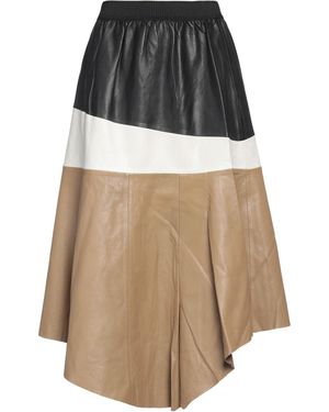 Designers Remix Midi Skirt - Black