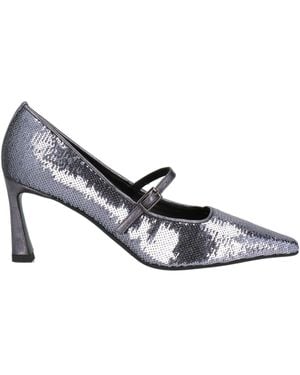 J.A.P. JOSE ANTONIO PEREIRA Pumps Textile Fibers - White