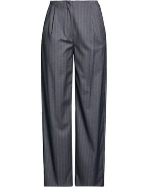 Lardini Trousers Polyester, Viscose, Elastane - Grey