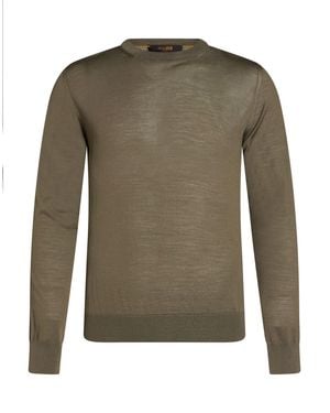 Moorer Jumper Virgin Wool - Green