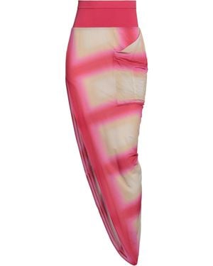 Rick Owens Maxi Skirt - Pink