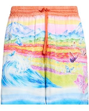 CASABLANCA Shorts & Bermuda Shorts Silk - Grey