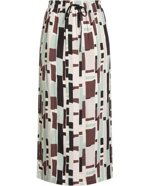 Alysi Midi Skirt - White