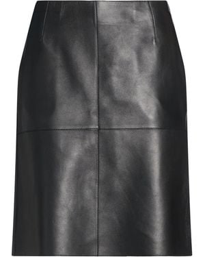 TOTEME Midi Skirt Lambskin - Grey