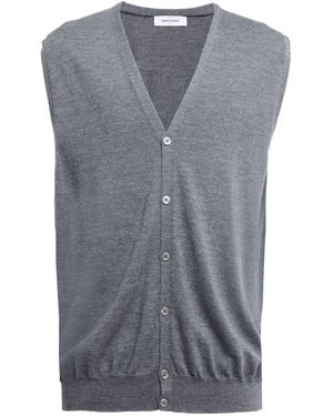 Gran Sasso Cardigan Virgin Wool - Gray
