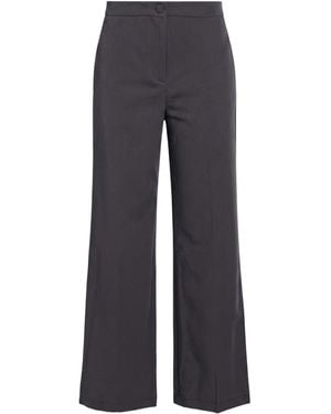 ViCOLO Charcoal Pants Polyester, Viscose, Elastane - Blue